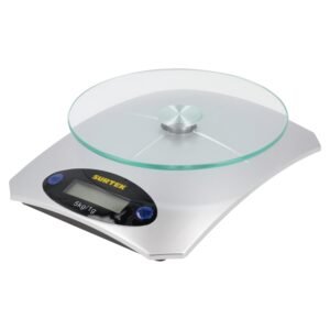 68809415 Bascula digital para cocina con plato 5 kg Surtek
