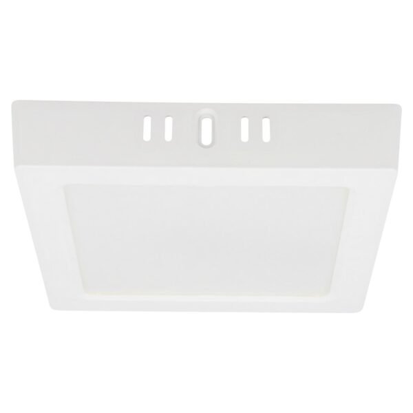 Luminario de LED de sobreponer cuadrado 12 W, luz de dia Surtek