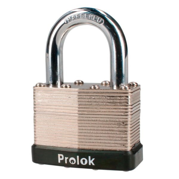 Candado laminado corto 50 mm, llave estandar Prolok