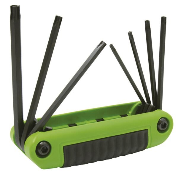 68800014 Juego de llaves hexagonales tipo navaja torx Tamper Proof T10 a T40 estuche bimat, 7 pz Urrea