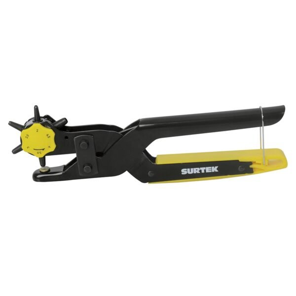 Pinza sacabocados tipo revolver con 6 medidas de perforacion Surtek