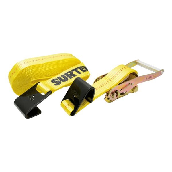 68819970 Sujetador con matraca con gancho tipo plano 4" x 9 m, 3,000 kg