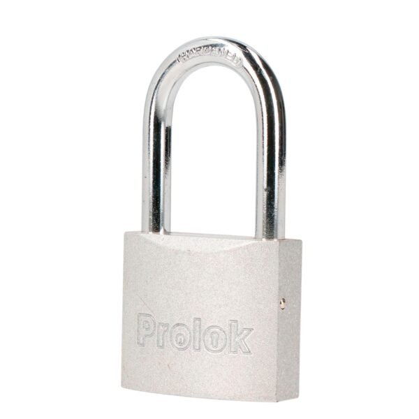 Candado de acero largo 50 mm, llave estandar, en caja Prolok