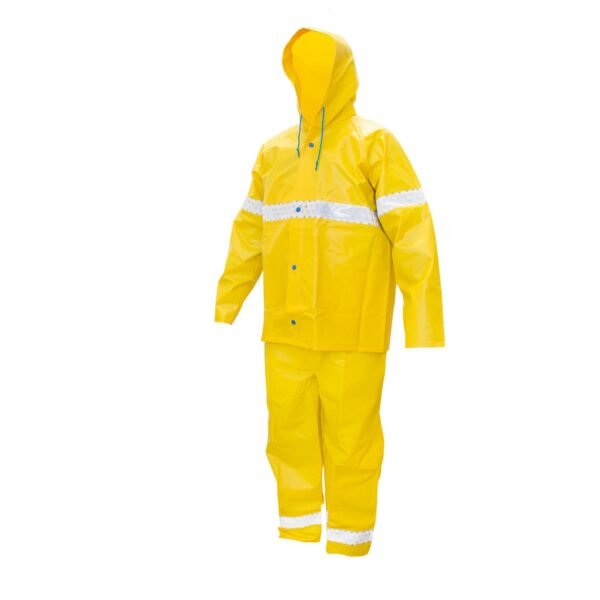 68809824 Traje impermeable con reflejante termico EEG, 2 piezas Urrea