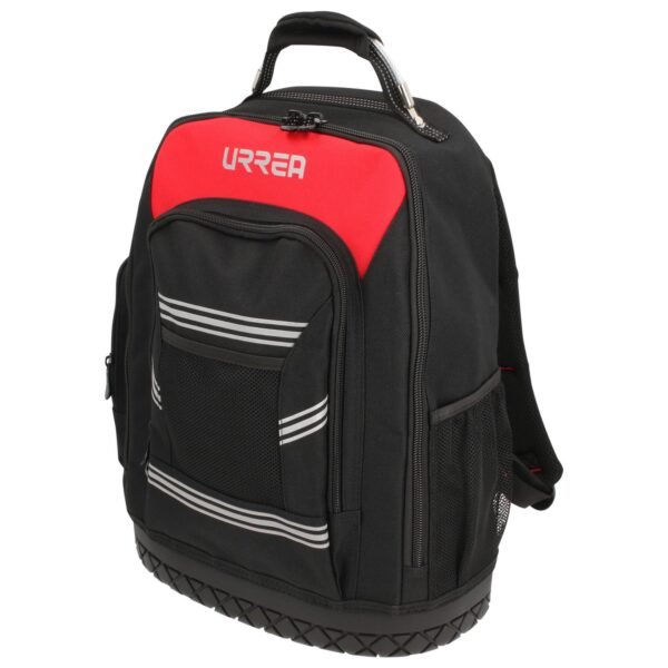 Mochila portaherramientas de poliester extraible 17"x13"x10", c/asa alambre Urrea