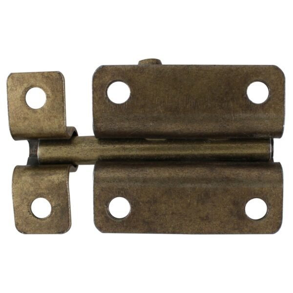 Pasador de sobreponer tipo barril acabado laton antiguo, 8 cm Lock