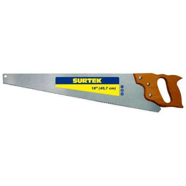 68812807 Serrucho triple filo con mango de madera de 20" Surtek