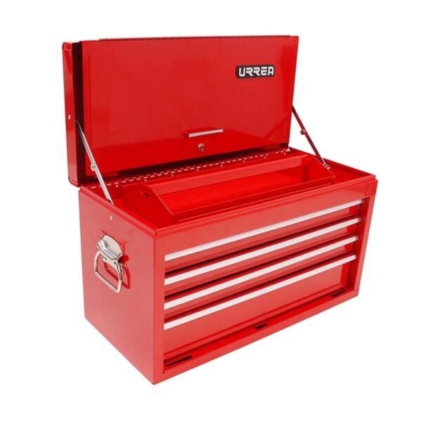 68797096 Gabinete superior con 4 gavetas color rojo 27" serie I Urrea