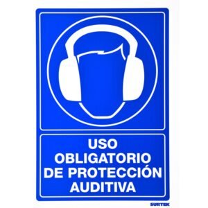 Señal "Uso obligatorio de proteccion auditiva" Surtek