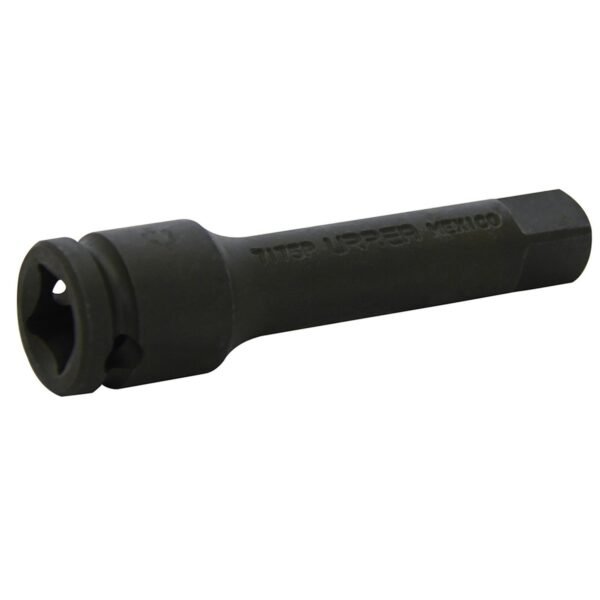 Extension con perno para dado de impacto cuadro de 3/8", 3" Urrea