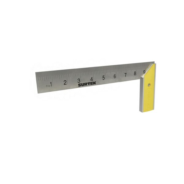 Escuadra de carpintero con mango plastico 10" Surtek