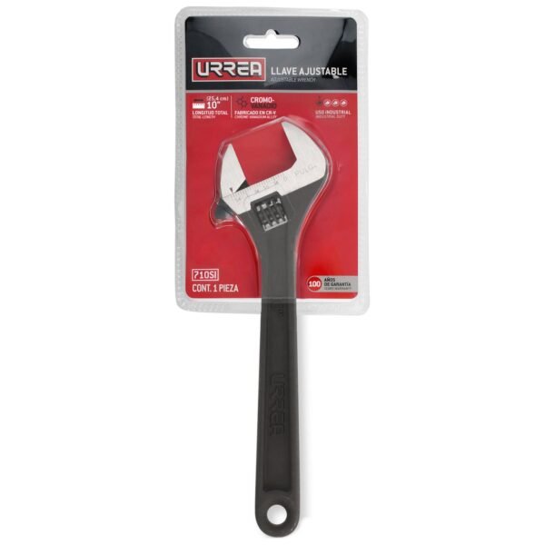 Llave ajustable fosfatizada 10" Urrea