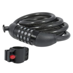 Candado de cable de combinacion 8 mm x 1.2 m Lock