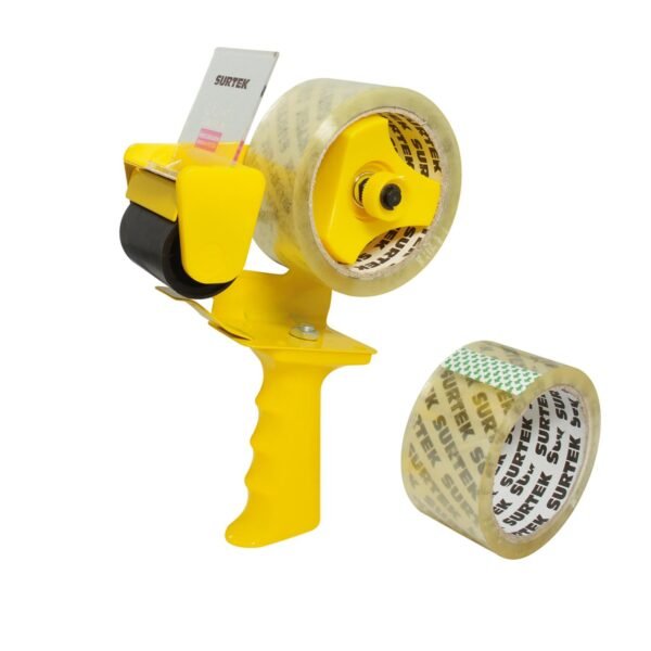 Despachador de cinta clasico con 2 cintas transparentes Surtek
