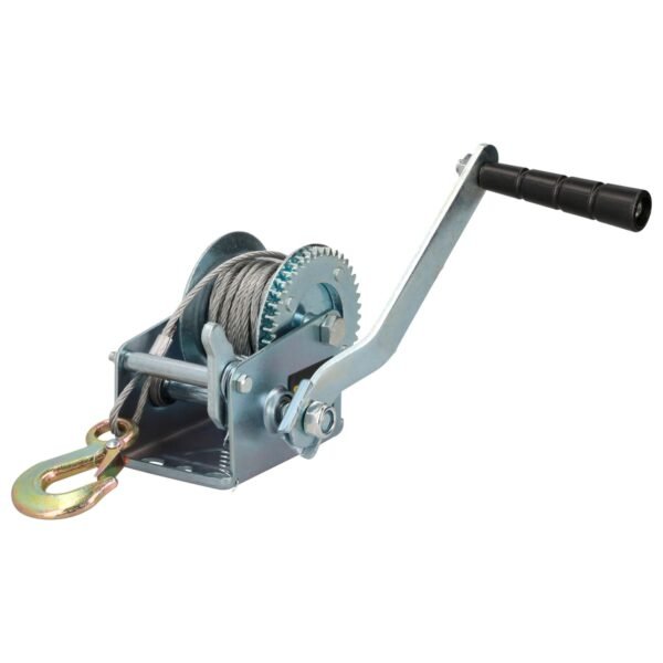 68798764 Malacate con manivela con cable 300 kg Surtek