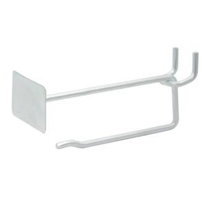 Gancho para perfocel con preciador metalico, 8" Surtek