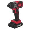Atornillador de impacto 1/4" a bateria Litio-ion 20 V 280 Nm Urrea
