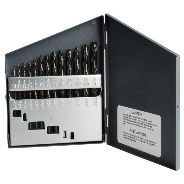 Juego de brocas premium de acero de alta velocidad zanco 3 planos, 13 piezas Urrea