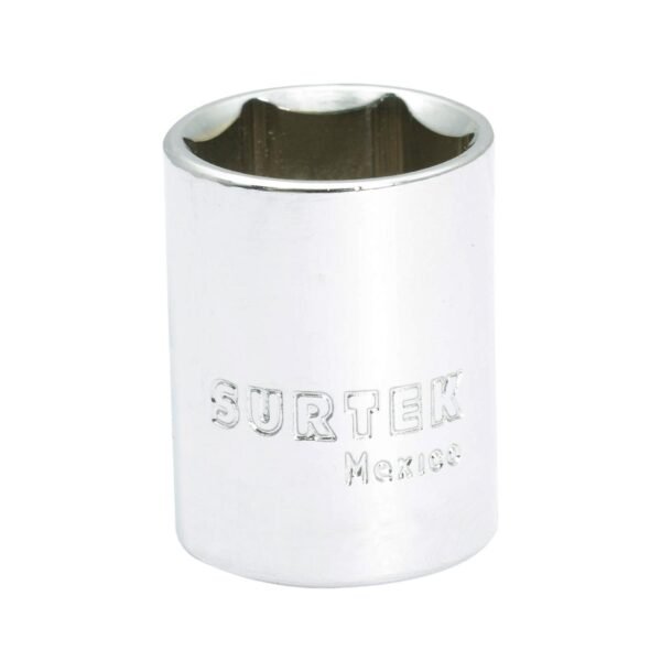 Dado largo cuadro de 3/8", 6 puntas, en pulgadas, 9/16" Surtek