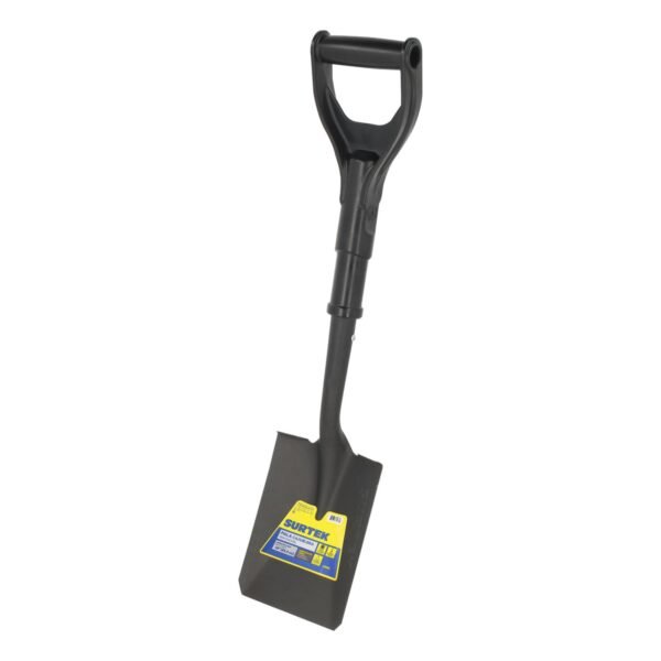 Pala cajuelera con mango de plastico con puño plastico "D", cuadrada Surtek
