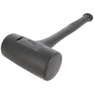 Mazo de golpe seco tapas fijas de alto impacto con mango Rubber grip de 12-1/8", 52 oz Urrea