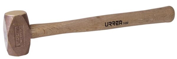 68800530 Marro de bronce con mango madera de encino de 18", 3.1 lb Urrea