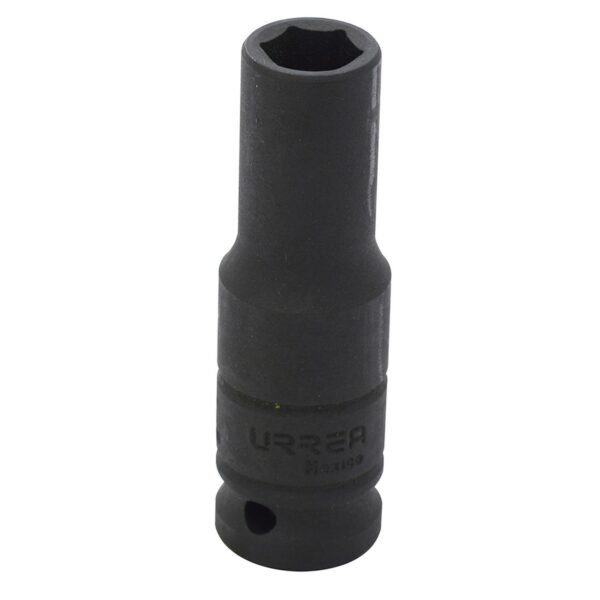 68812850 Dado de impacto largo cuadro de 1/2", 6 puntas, en pulgadas, 7/16" Urrea