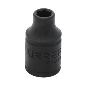 Dado de impacto cuadro de 1/4", 6 puntas, en pulgadas, 9/32" Urrea