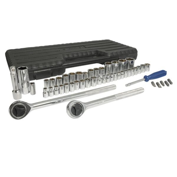 Juego combinado de herramienta 51 piezas, con estuche plastico Foy