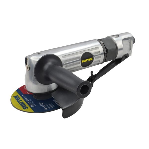 Esmeriladora neumatica angular para discos con diametro de 4" 11,000 RPM Surtek