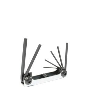 Juego de llaves hexagonales tipo navaja metricas 1.5 a 6 mm estuche metalico, 7 pz Urrea