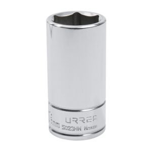 Dado largo cuadro de 3/8", 6 puntas, metrico, 23 mm Urrea