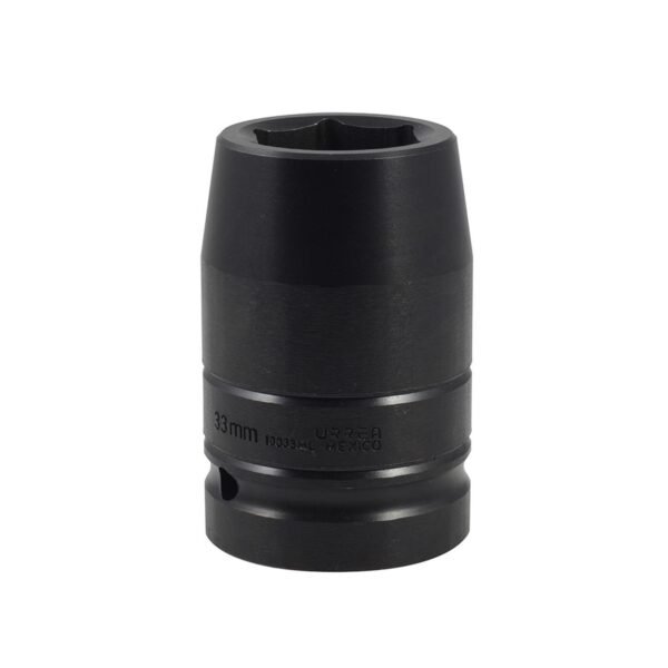 68810063 Dado de impacto largo metrico cuadro de 1" para ruedas de camion, 33mm Urrea