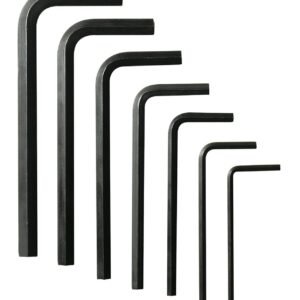 Juego de llaves hexagonales tipo "L", metricas, 7 piezas Urrea