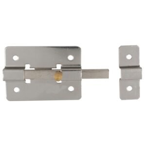 Pasador de sobreponer de barra cromo brillante 5 cm Lock