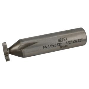 Fresa tipo woodruff de acero 1/2" x 3/32" Urrea