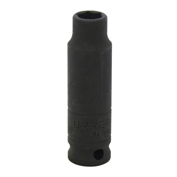 Dado de impacto largo cuadro de 3/8", 6 puntas, en pulgadas, 7/16" Urrea