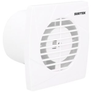 Extractor de aire domestico 4", 1.5m2 de alcance, 12 w, 44 m3/h, 40dB Surtek