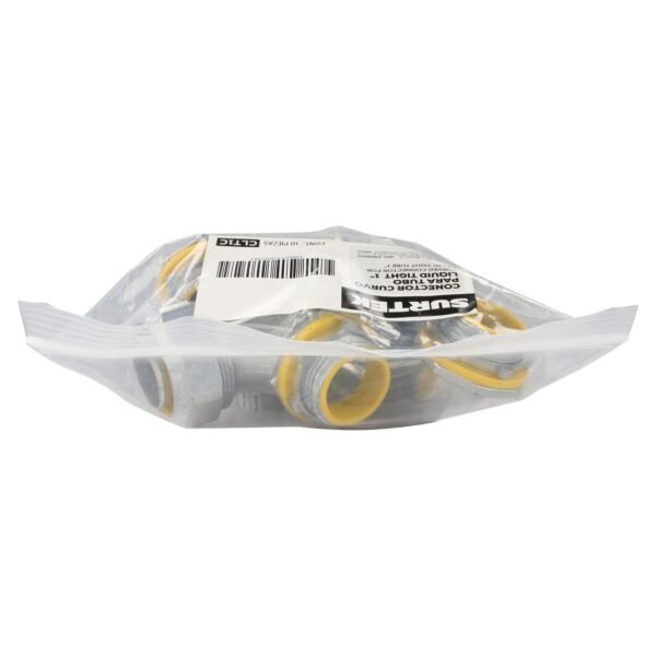 Conector curvo para tubo liquid tight 1" Surtek
