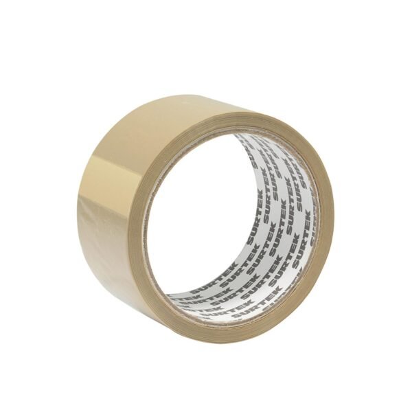 68810146 Cinta canela hot melt para empacar 48 mm x 150 m Surtek