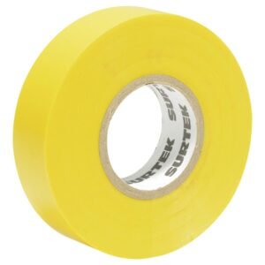 Cinta amarilla para aislar 19 mm x 9 m Surtek