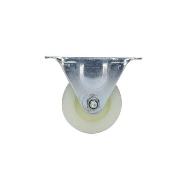 Rodaja de polipropileno blanca fija 2-1/2" Surtek