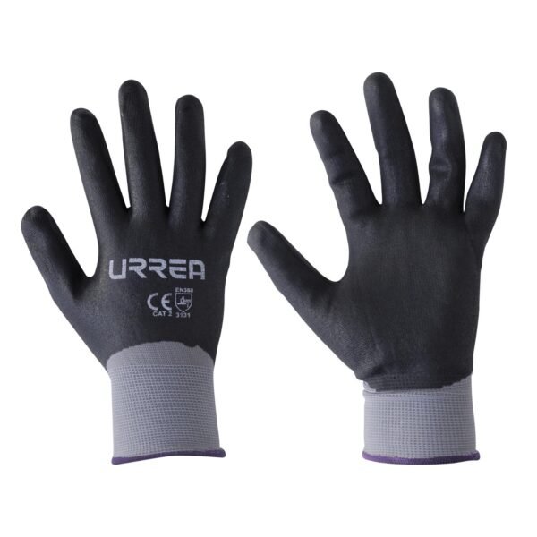 Guantes de nailon con recubrimiento de nitrilo espumoso M Urrea