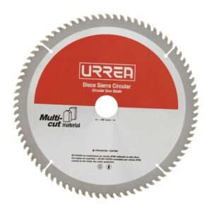 68812814 Disco para sierra circular para corte multi-material 100 dientes, 10" Urrea