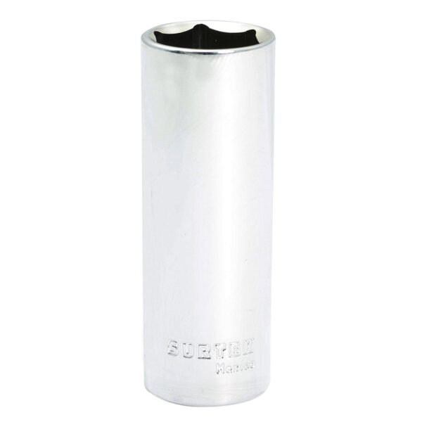 Dado largo cuadro de 1/2", 6 puntas, en pulgadas, 1" Surtek