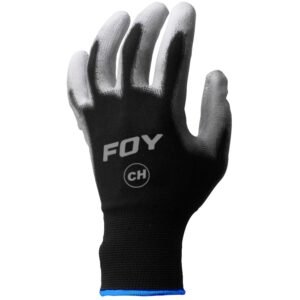 Guantes de nailon con recubrimiento de poliuretano M Foy