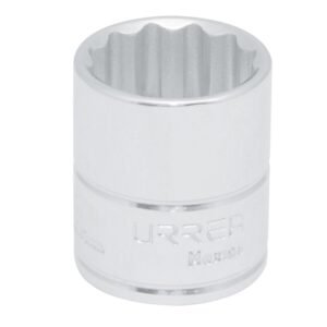 Dado cuadro de 3/8", 12 puntas, en pulgadas, 17/32" Urrea