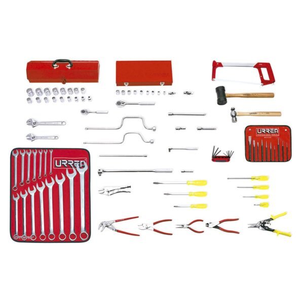 Juego basico industrial en pulgadas 85 piezas Urrea