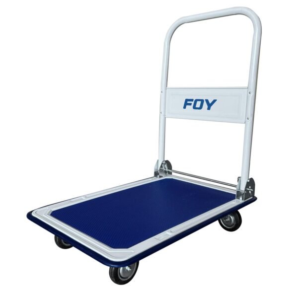 Carro plataforma con maneral retractil 91 cm x 61 cm, 5", 300 kg Foy
