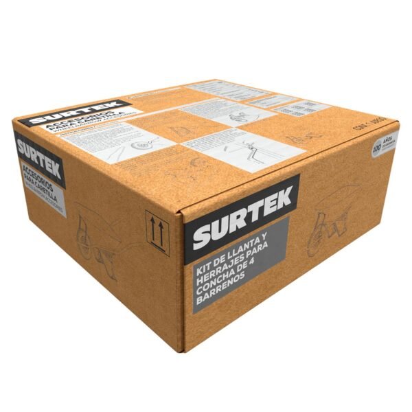 Juego de accesorios para carretilla con llanta neumatica de 2 capas Surtek